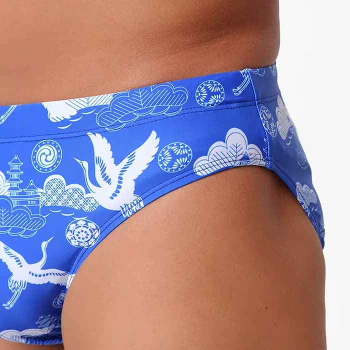 Maillot de bain homme UXH – Slip de bain taille basse