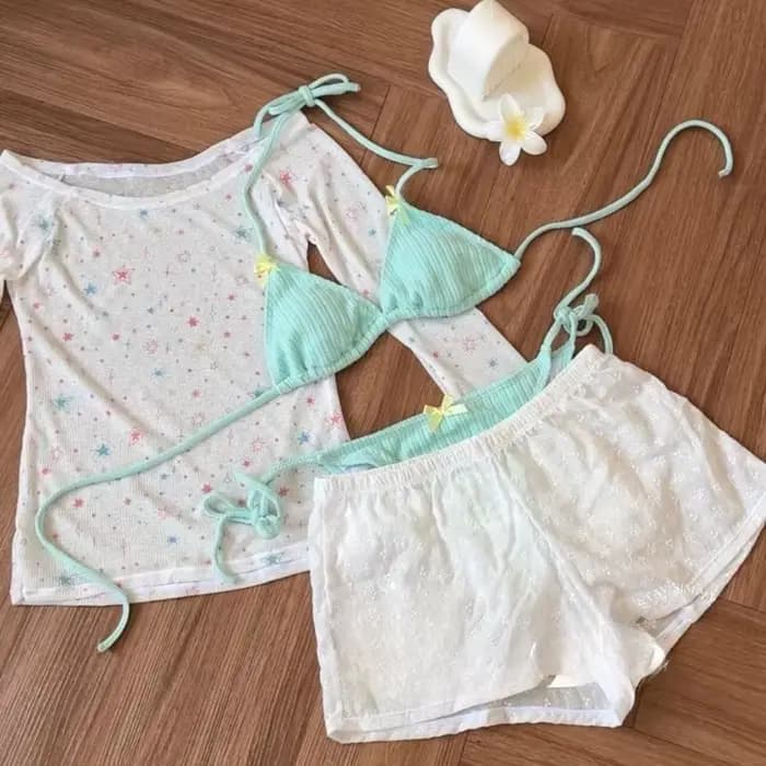Maillot de bain Sexy pour femmes, mode coréenne, costume suspendu, pour filles, tenue de plage, de fête, Chic, nouvelle collection 2025