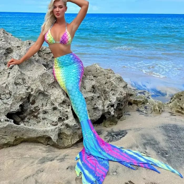 Nouvelle collection de la saison : Maillot de bain trois pièces pour femme