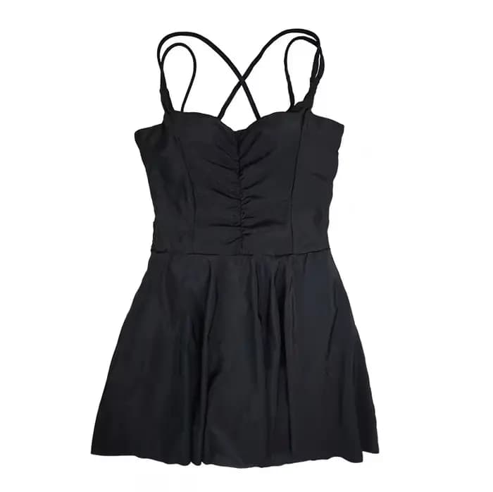 Mode une pièce maillot de bain femmes coréen nouveau Style jupe conservatrice minceur