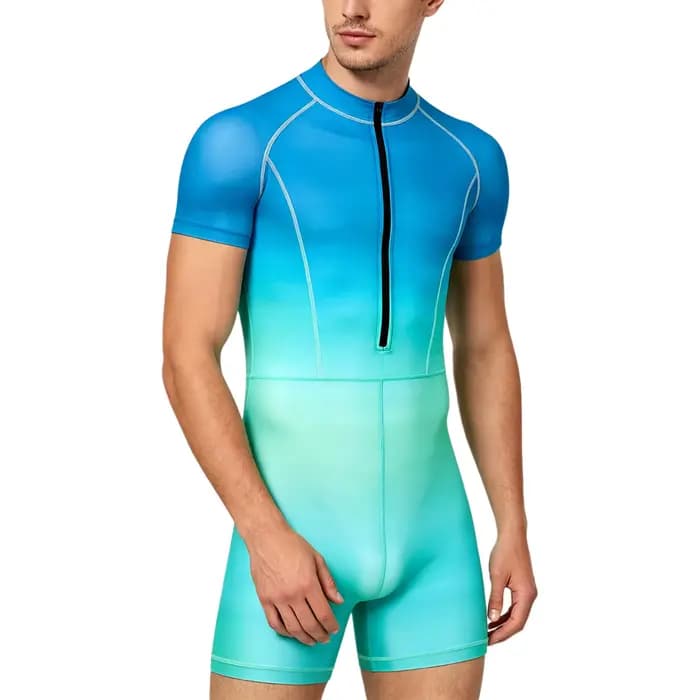 Combinaison de bain une pièce pour homme