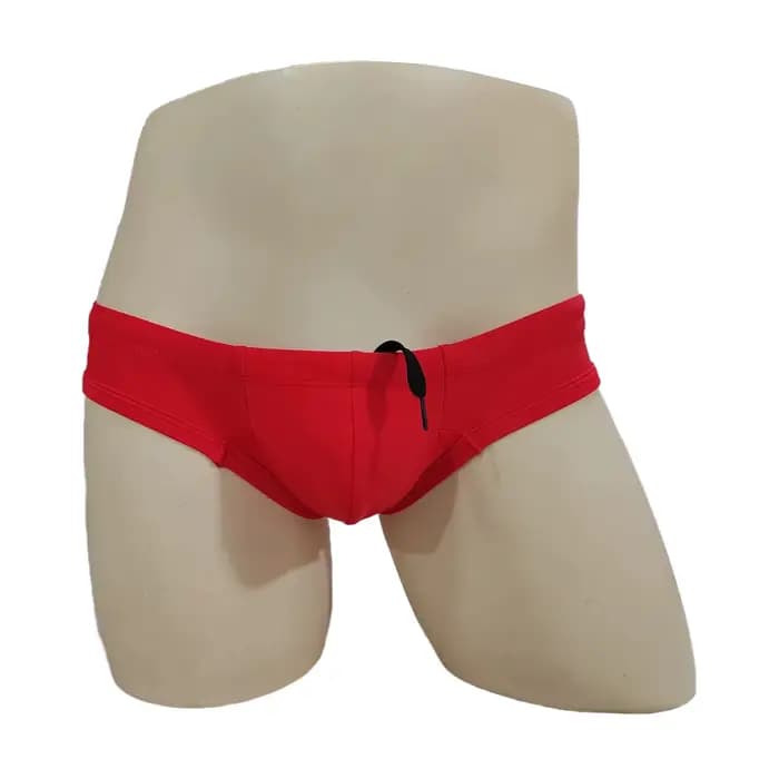BOYTHOU Short de bain pour homme avec motif taille basse
