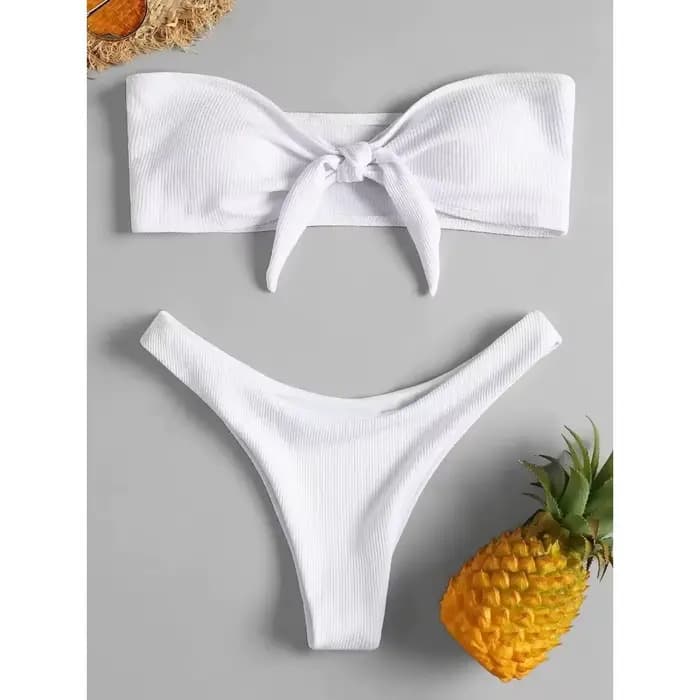 Sexy bas de Bikini femme 2025 maillot de bain taille basse bas couleur unie maillots
