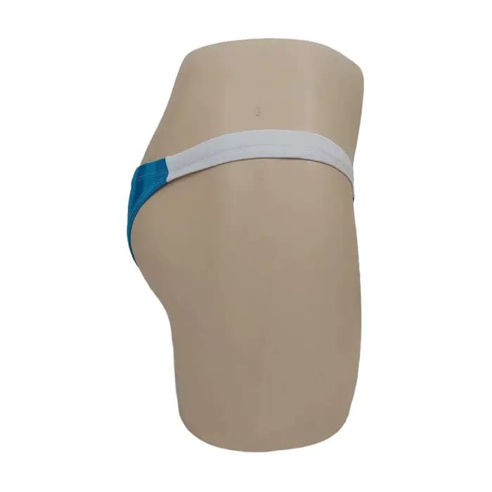 Maillot de bain triangulaire pour homme BOYTHOR avec demi-hanches et cordon de serrage intégré pour la natation et la plage