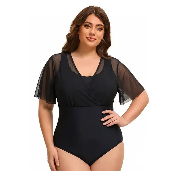 Maillot de bain une pièce grande taille pour femme