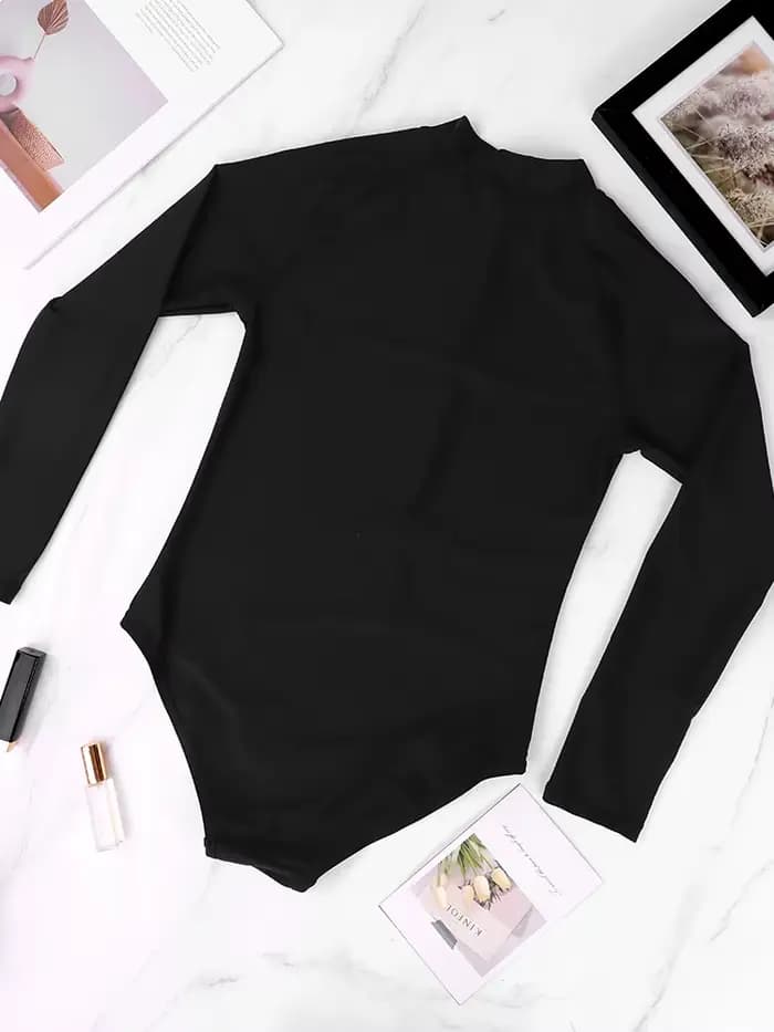 Maillot de bain une pièce zippé pour femme