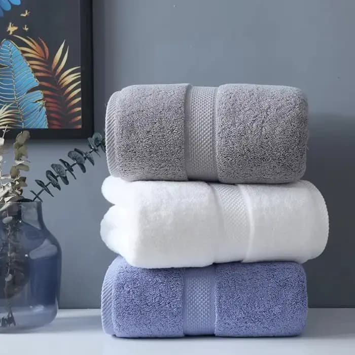 Serviette de bain en coton pour adultes