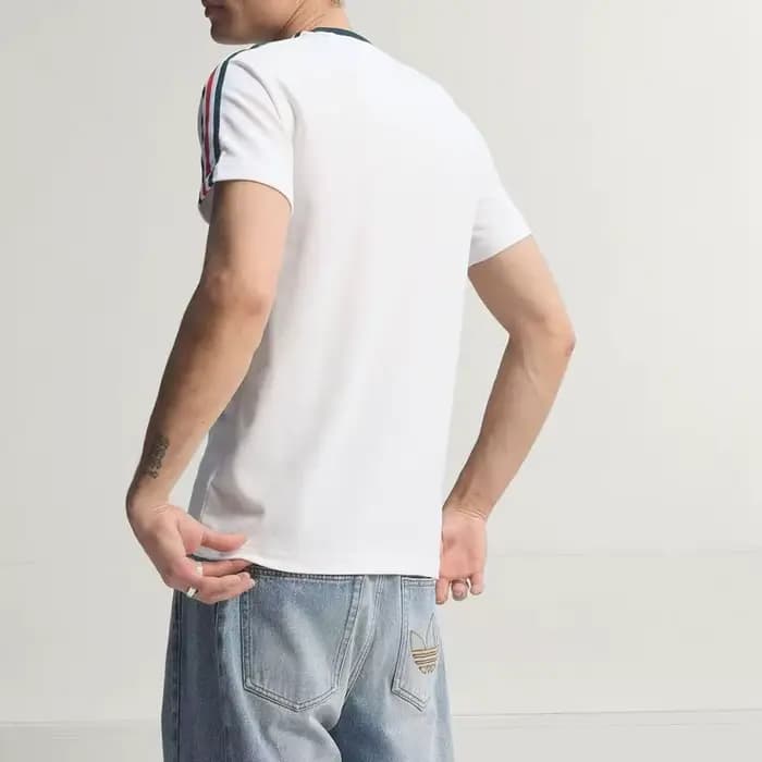 adidas Originals Mexico 3S OG Maillot de Football pour Homme, T-Shirt à Manches Courtes, Col Rond, Coupe Slim, Confortable et Tendance, JZ6483