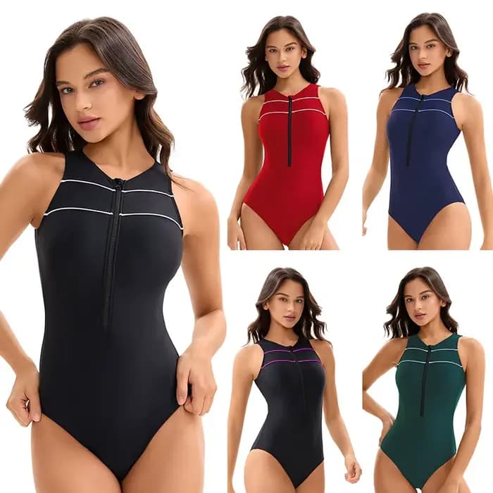 Maillot de bain une pièce pour femmes