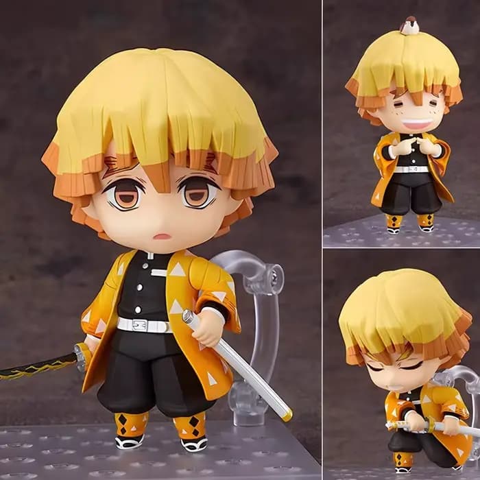 Figurines d'action articulées DemonSlayer, série complète Q-Version KO, Kit de modèle, ornement de bureau, jouets tendance en PVC pour garçon, cadeau amusant, 10CM