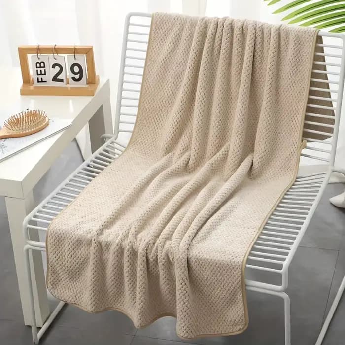Serviette de bain légère et respirante