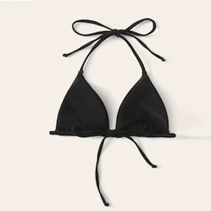 Femmes Bikini soutien-gorge haut Push Up licou bain haut court Sexy cravate dos maillots de bain été maillots de bain bain haut court maillot de bain brésilien hauts