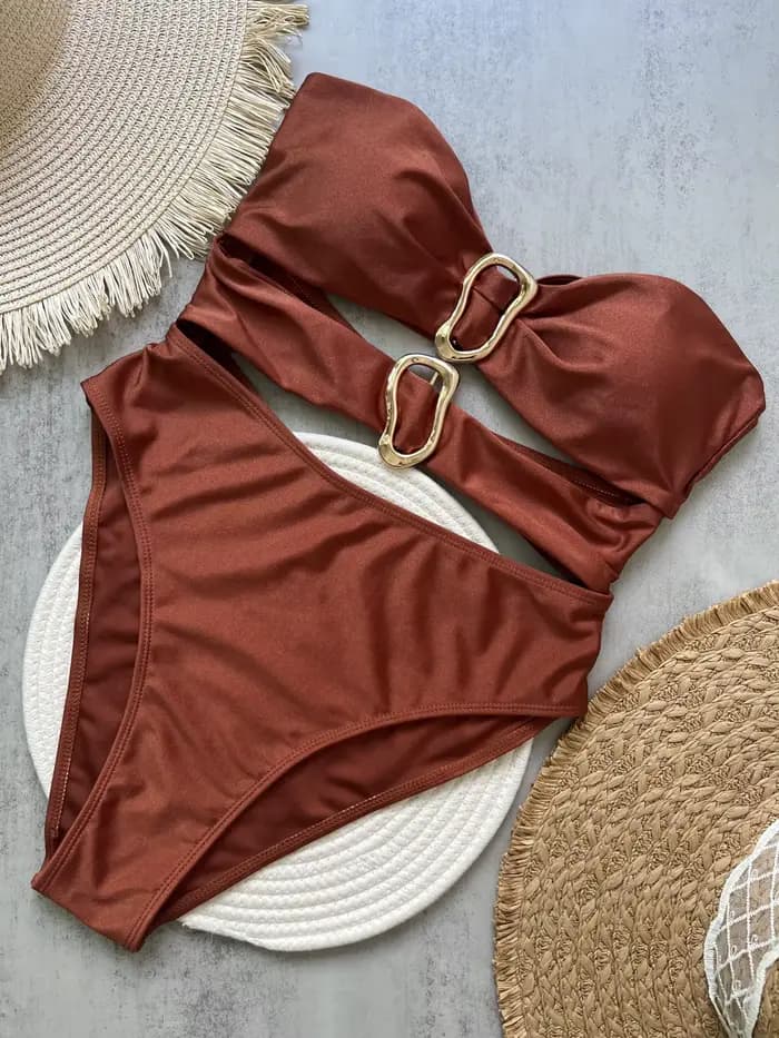 Maillot de bain une pièce ovale 2026 Nouveau