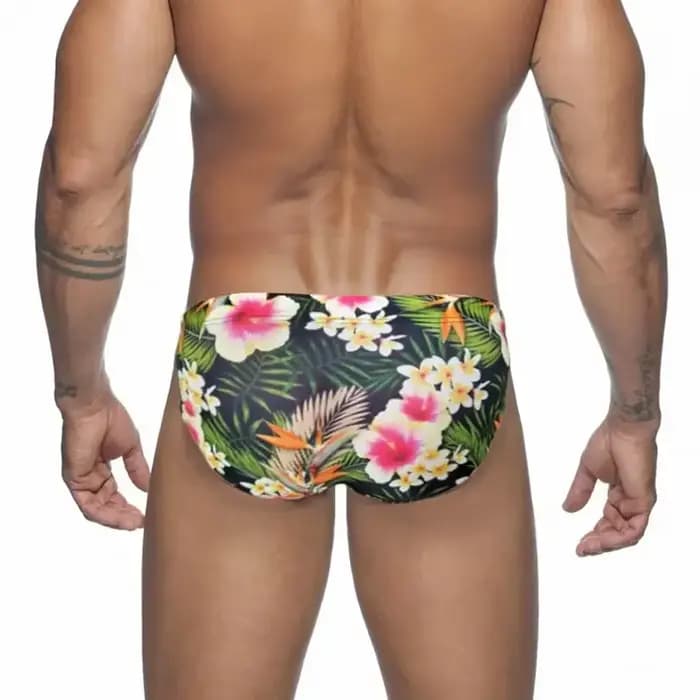 Maillot de bain à imprimé fleuri pour homme