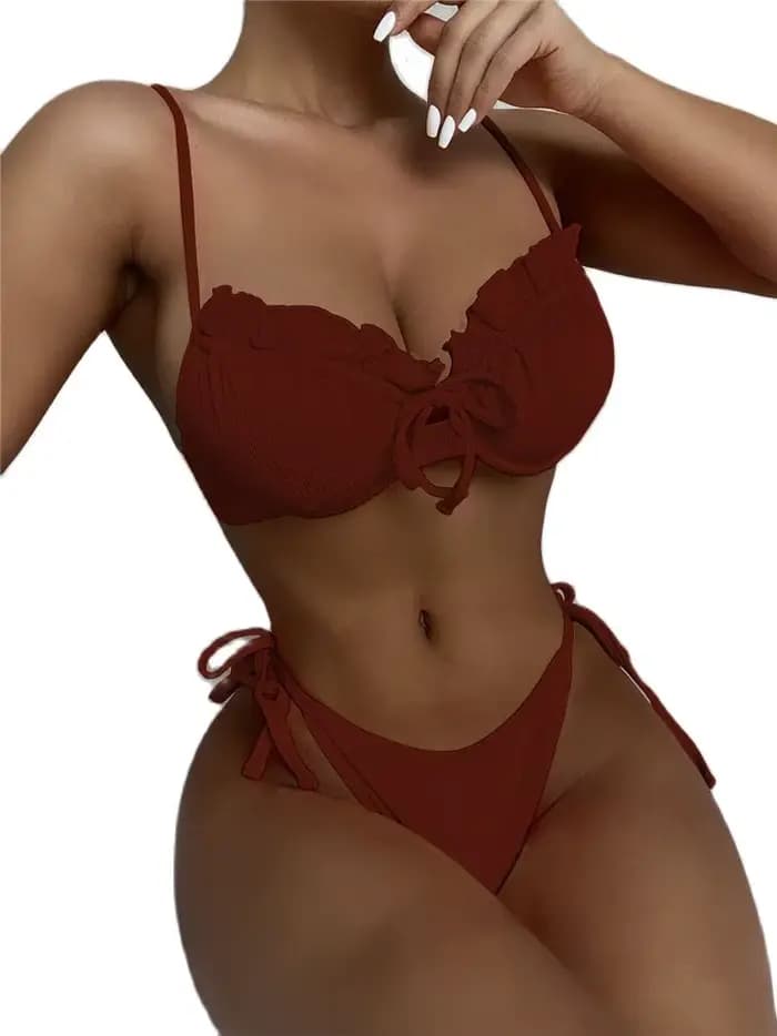 Nouveau Push Up Bikini à armatures maillot de bain