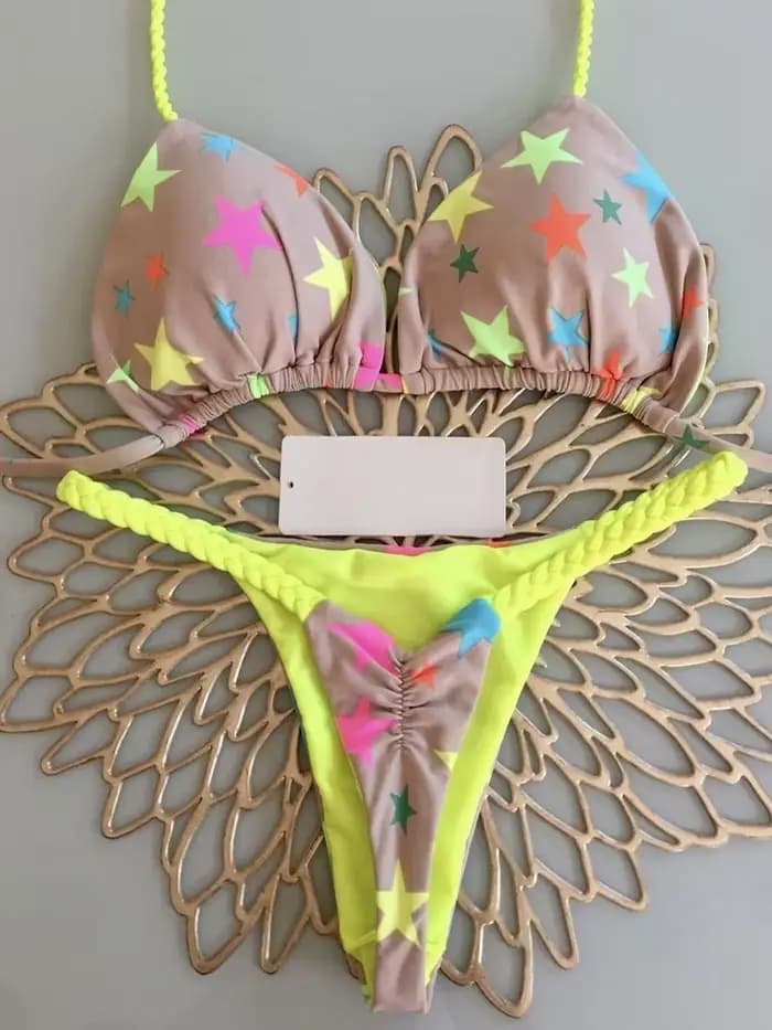 Bikini taille haute maillot de bain Sexy string Bikini ensemble imprimé zèbre femmes maillot de bain brésilien 2023 nouveau Biquini maillots de bain femmes