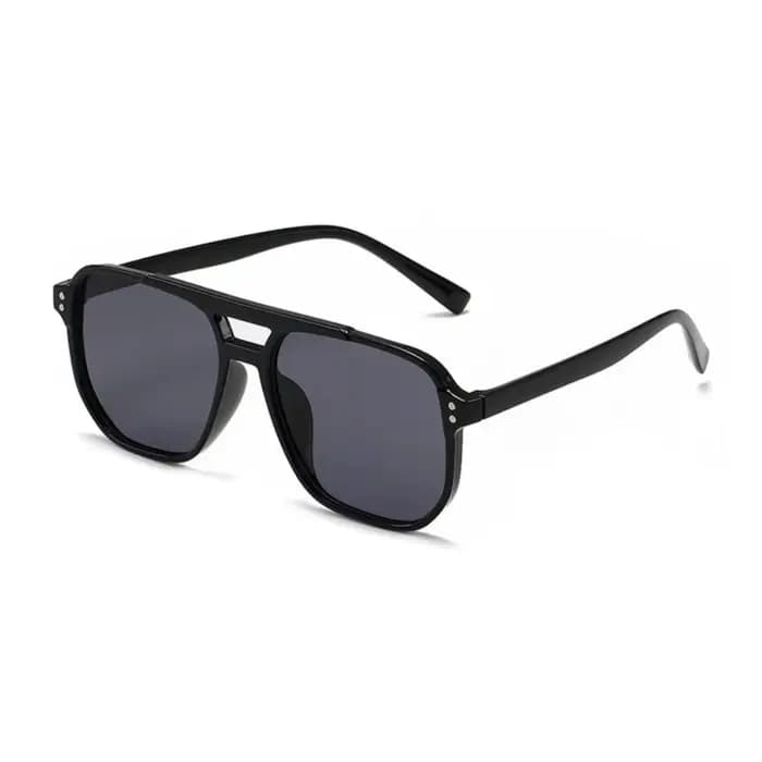 Lunettes de soleil carrées punk anti-UV, protection des yeux pour la plage, lunettes noires, accessoires de voyage, lunettes de soleil rétro pour femmes et hommes