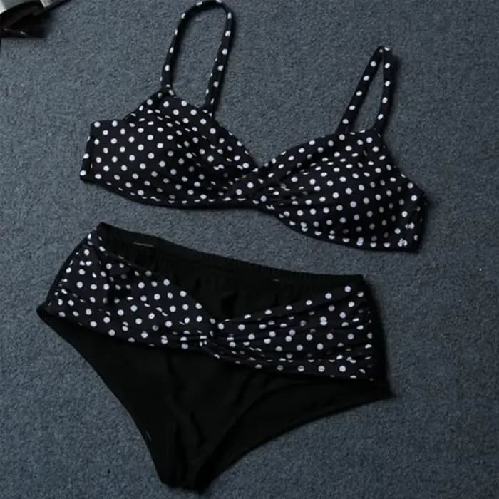 Grande taille maillot de bain femmes attaché sac de sport Bikini