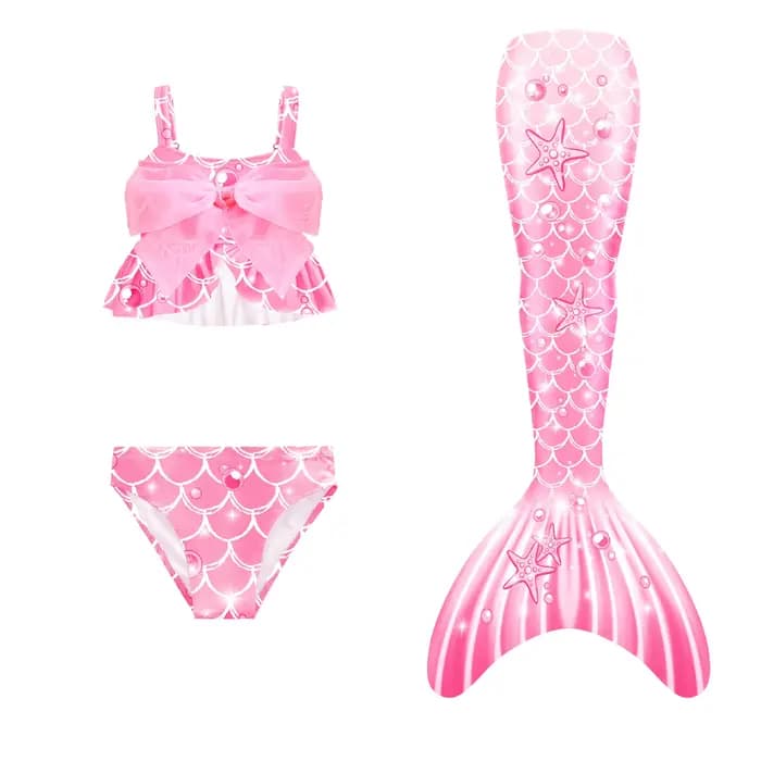 Queue de sirène pour maillot de bain, costume de la Petite Sirène, vêtements de plage et de piscine, maillot de bain pour sources chaudes et Halloween