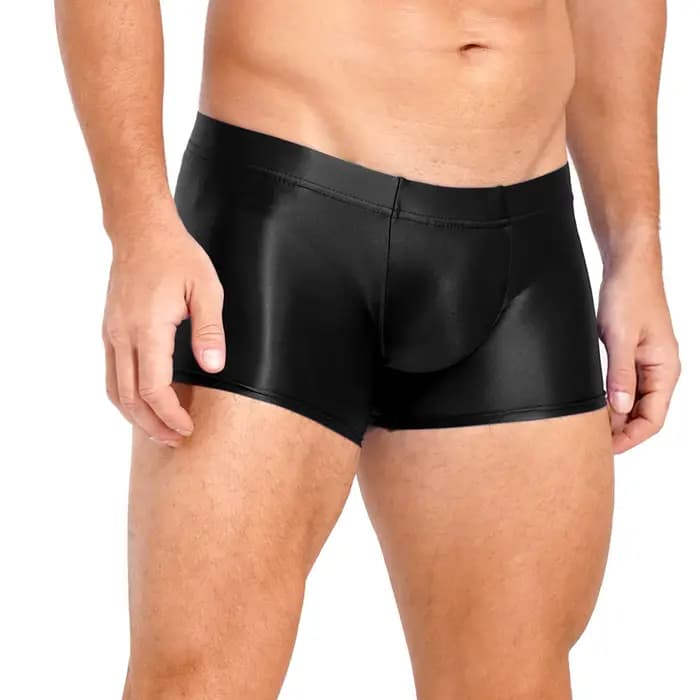 Boxer pour Homme, Slip de Bain Brcorporelle, Short de Bain, Sous-Vêtement Solide, Astronomique, Taille Basse