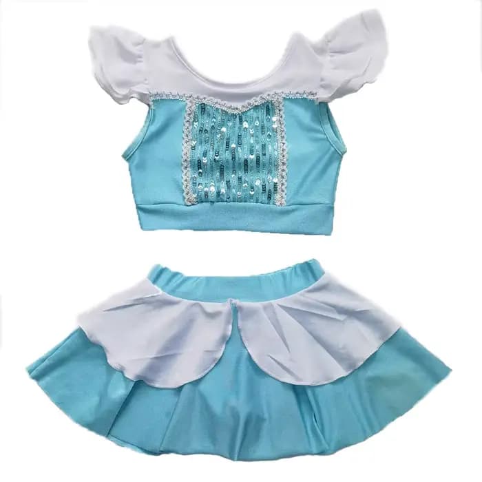 Maillots de bain princesse pour filles, design mignon, vêtements de plage pour enfants, taille 100-150, maillots de bain d'été pour enfants