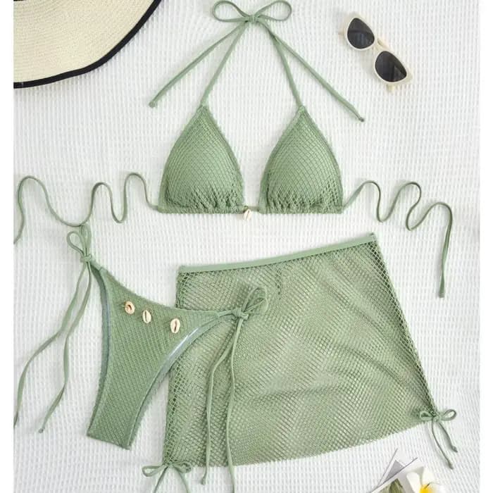 Maillot de bain trois pièces pour femmes