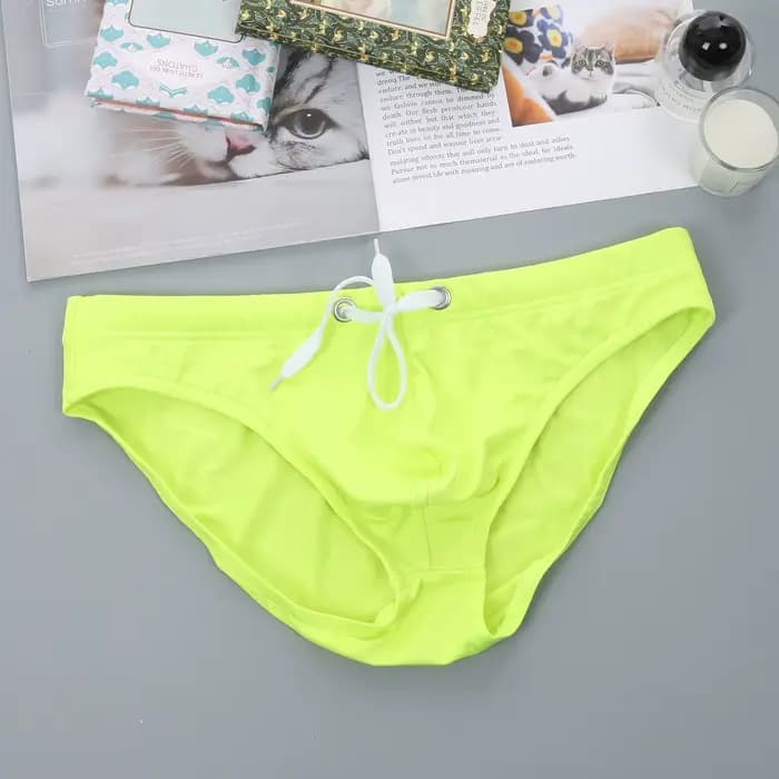 Slip Sexy pour hommes, maillot de bain