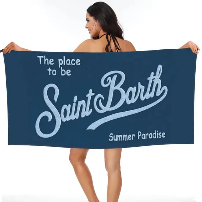 Serviette de plage Saint Barth Summer Paradise