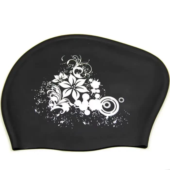 Bonnet de bain en Silicone pour cheveux longs bonnets de bain imperméables pour femmes chapeau de capuche de plongée pour enfants garras natacion casquette