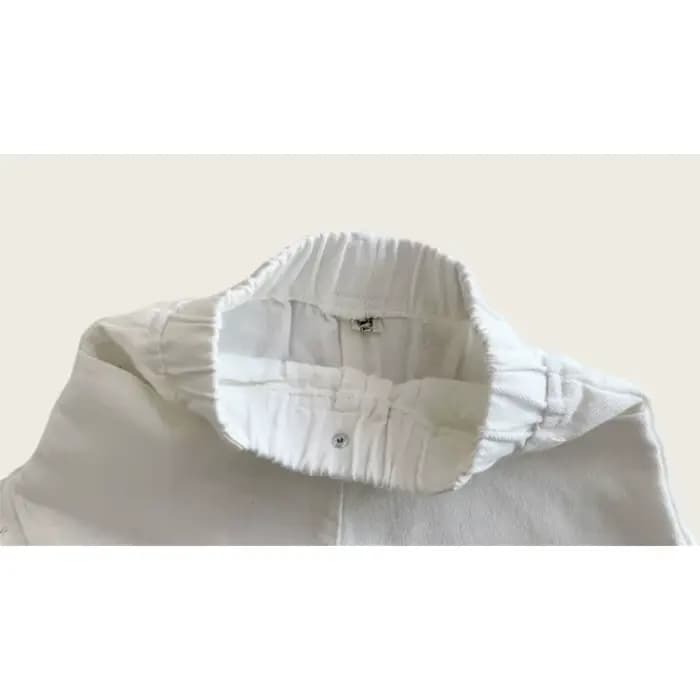 Shorts en jean pour filles, été 2026, 1-7 ans, jeans courts pour enfants, couleur unie, vêtements confortables et tendance, style coréen