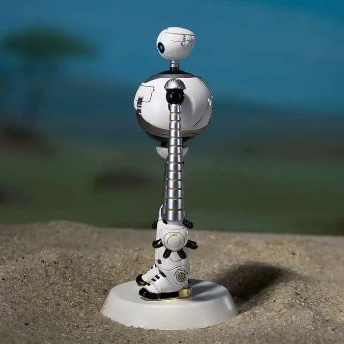 Figurine de jouet The Wild Robot Roz, modèle de personnage de film, décoration de bureau à domicile, ornement de collection, cadeau pour les fans