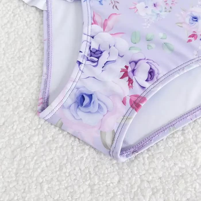 Maillot de bain une pièce pour adolescentes de 5 à 14 ans