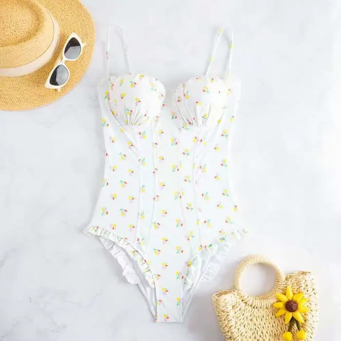 Maillot de bain une pièce push-up femme 2026