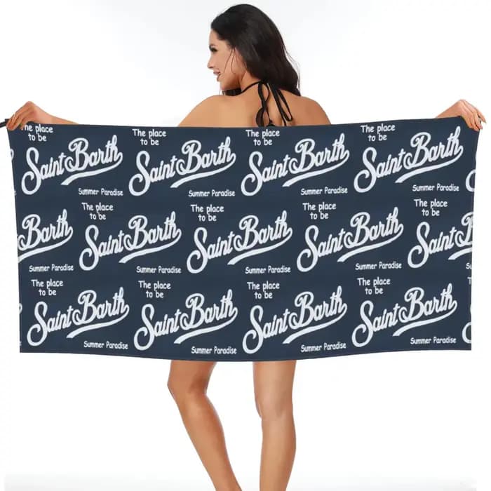 Serviette de plage Saint Barth Summer Paradise