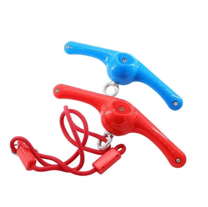 Balançoire Twister pour enfants 360 °   Balançoire à poignée rotative réglable pour aire de jeux, arrière-cour, accessoires d'entraînement Ninja Slackline, fixation de balançoire