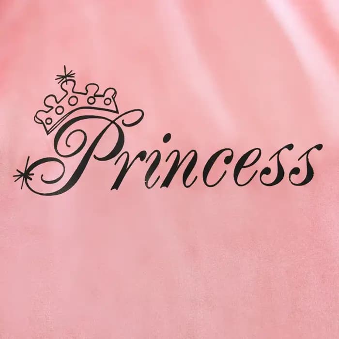 Peignoir de printemps pour filles de 2 à 7 ans, couleur rose, manches longues, tissu lisse, imprimé princesse, vêtements à la mode, nouvelle collection 2021