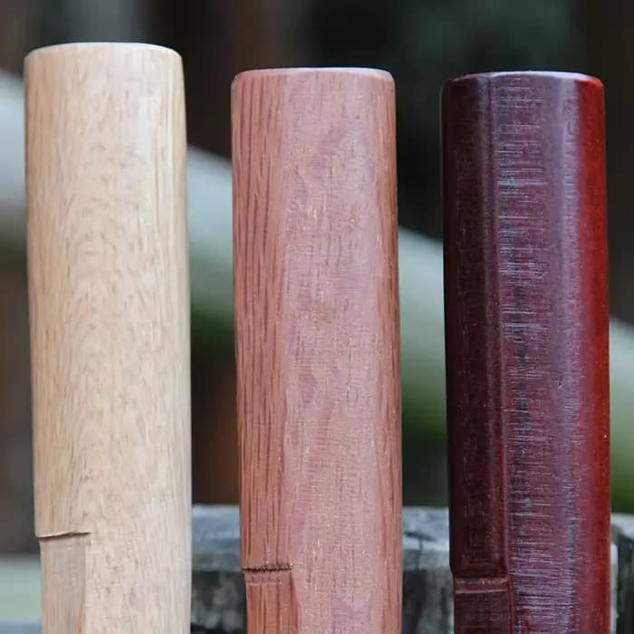 Épée en bois de Kendo, Épée courte en bois d'Iaido, Épée courte Wakizashi 30cm, Épée en bois d'Aikido, Non affûtée