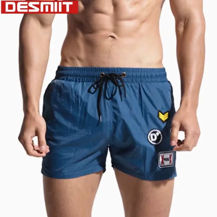 Desmiit – maillot de bain en Nylon brodé pour homme