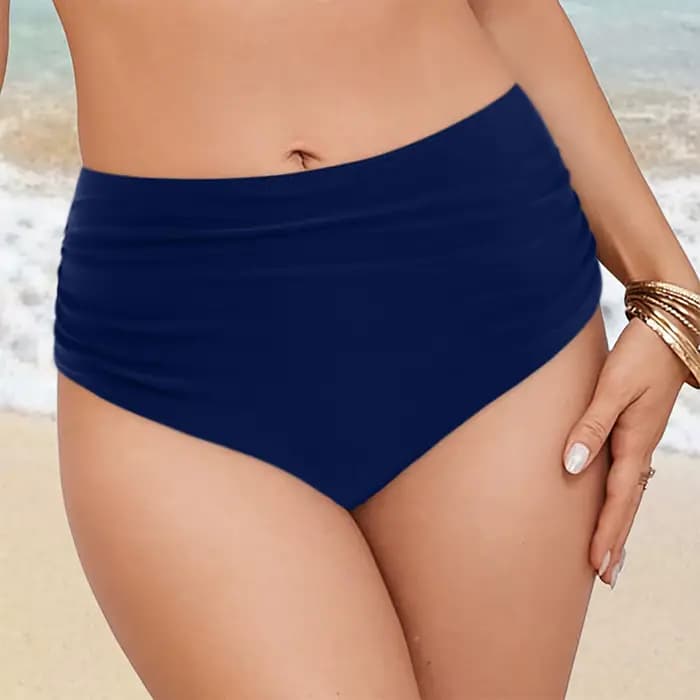Bas de Bikini taille haute pour femmes