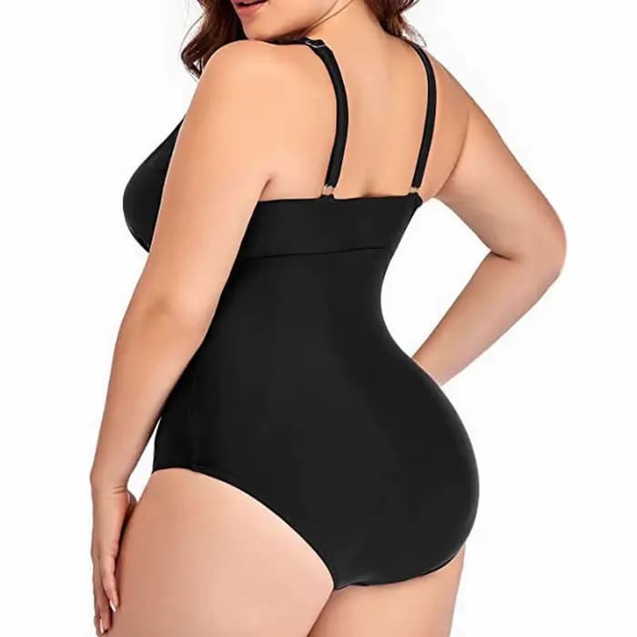 Costume femme femme grande taille maillot de bain couleur unie maillot de bain maille couture imprimé maillot de bain Bikini mbaт politirageстюм ж браrien