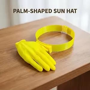 Chapeau Pare-Soleil en Forme de Palmier