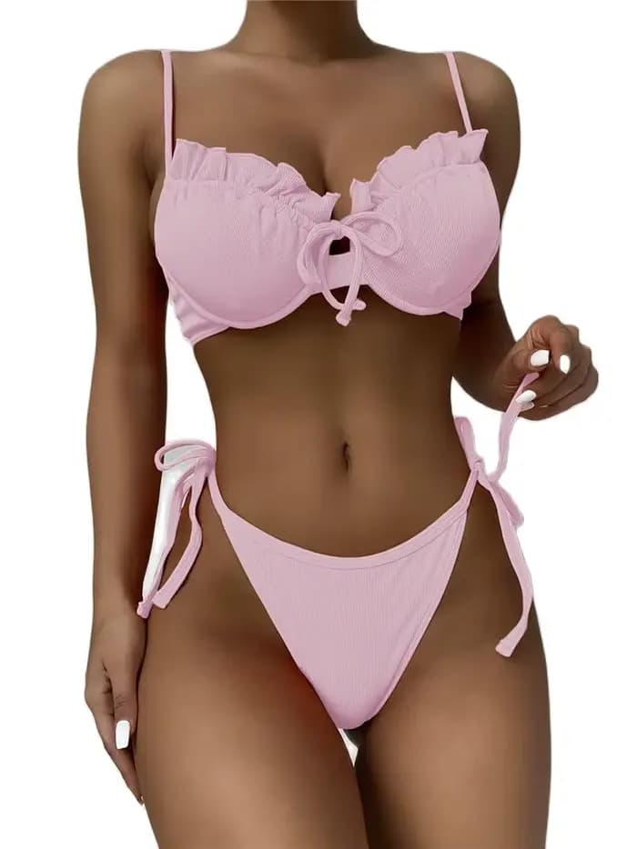 Nouveau Push Up Bikini à armatures maillot de bain
