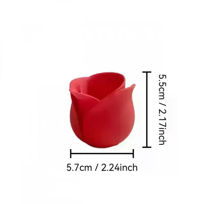 Pot de fleurs en forme de rose, mini pots créatifs pour la décoration quotidienne de la maison et le jardinage