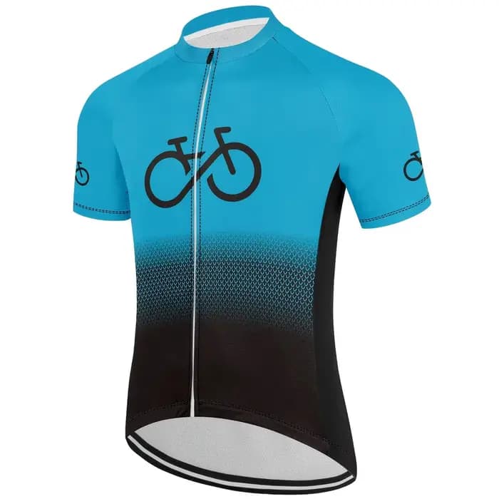 Maillot de cyclisme pour hommes, haut de vélo, chemise de vélo vtt, vêtements d'équitation de montagne, manches courtes, séchage rapide, respirant, 2024