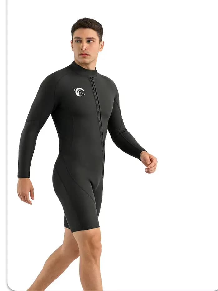 Combinaison de plongée courte pour homme de 2 mm