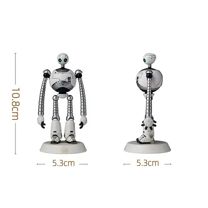 Figurine de jouet The Wild Robot Roz, modèle de personnage de film, décoration de bureau à domicile, ornement de collection, cadeau pour les fans