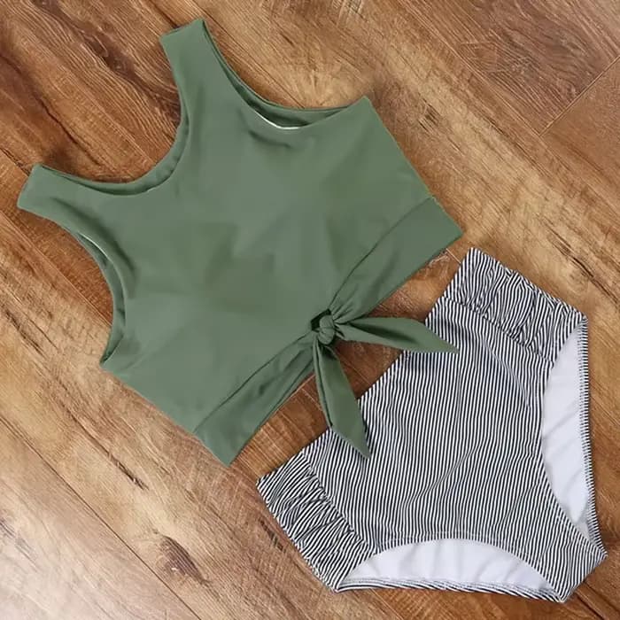 Taille haute maillot de bain Bikini 2021 Push Up maillots