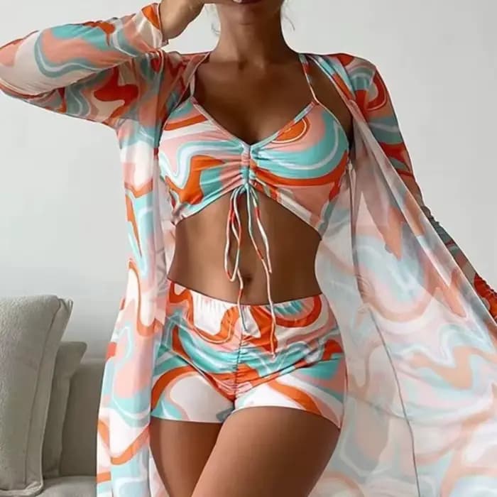 Maillot de bain deux pièces pour femme
