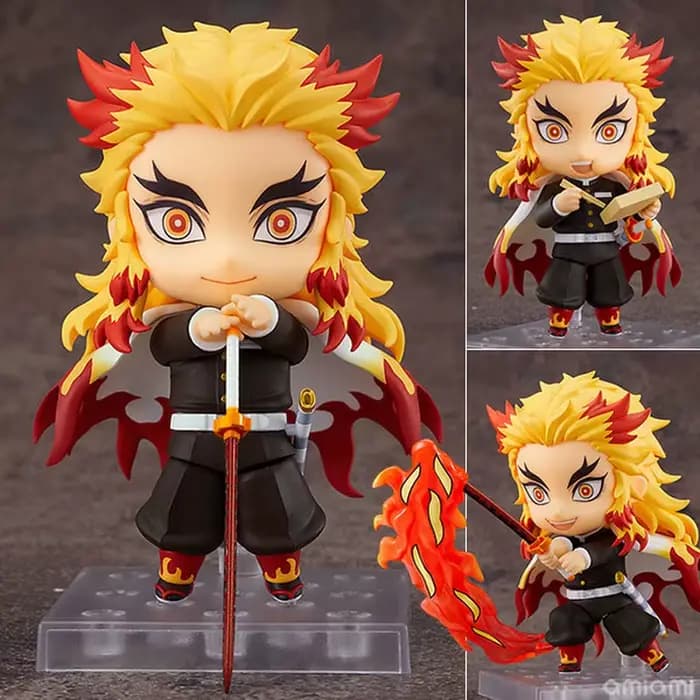 Figurines d'action articulées DemonSlayer, série complète Q-Version KO, Kit de modèle, ornement de bureau, jouets tendance en PVC pour garçon, cadeau amusant, 10CM