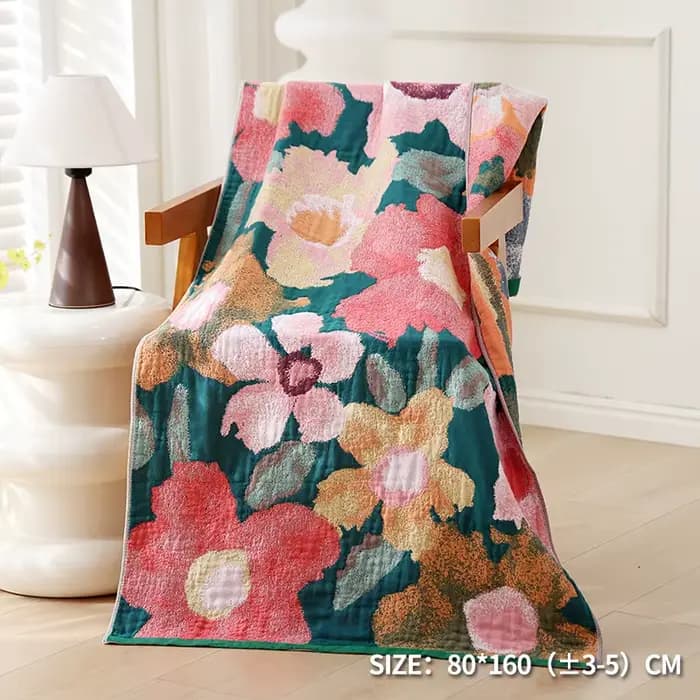 Serviette de bain dessin animé pour enfants et adultes